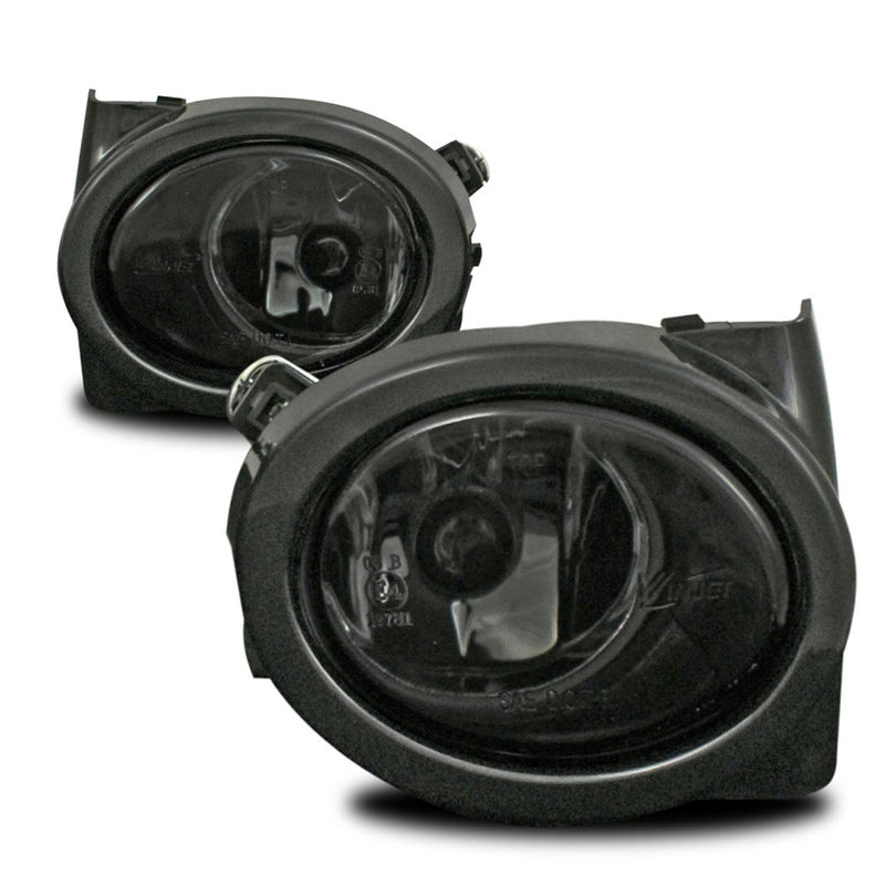 Feux anti-brouillard rond face lisse fumée pour BMW Series 3 E46/M3/E39/ M5