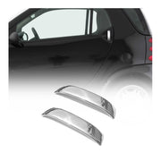 Couverture de poignée de porte pour Smart ForTwo W450 1998-2007 en Acier 2Pcs