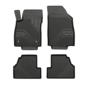 Tapis de Sol de Voiture pour Opel Mokka A 2012-2019 TPE Antidérapant Noir 4Pcs
