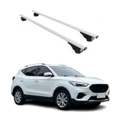 Barres de toit Transversales pour MG ZS 2018-2026 Fer Argent