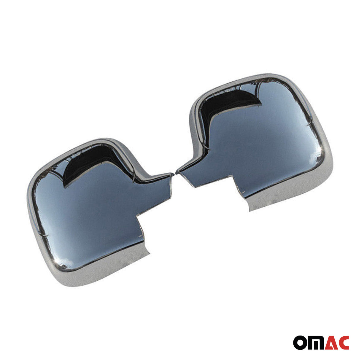 Coques de Rétroviseurs pour Citroen Berlingo II 2008-2012 Pre-FL en ABS Argent