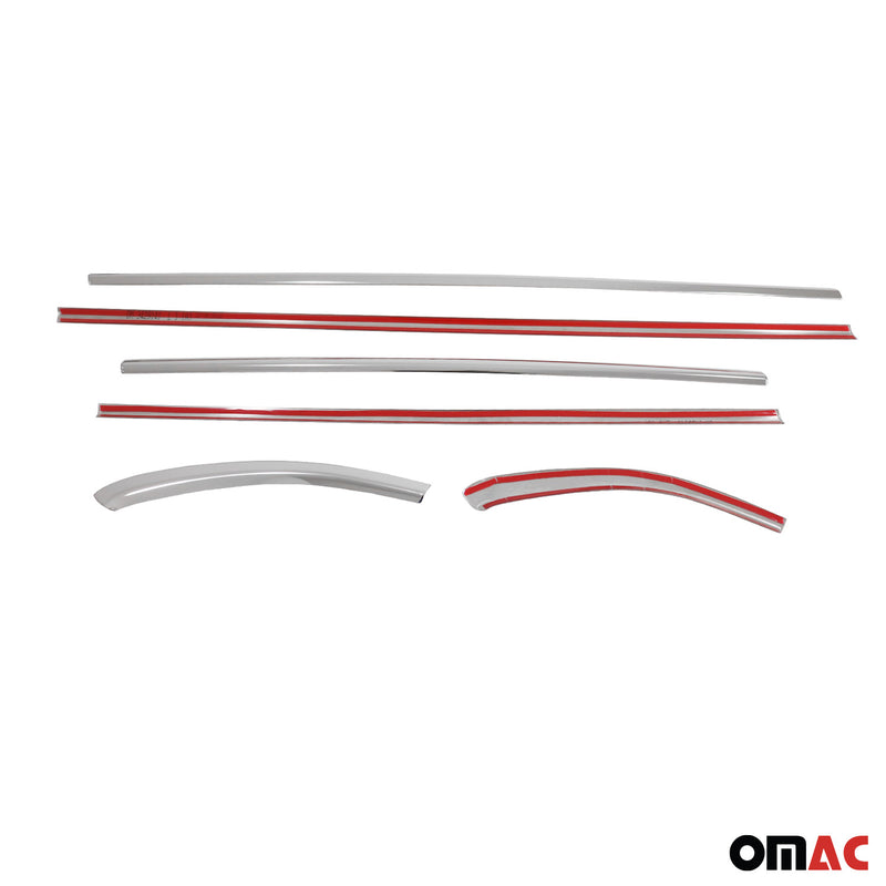 Garniture De Fenêtre pour Honda City 2021-2025 en Acier Inox Chromé 6x