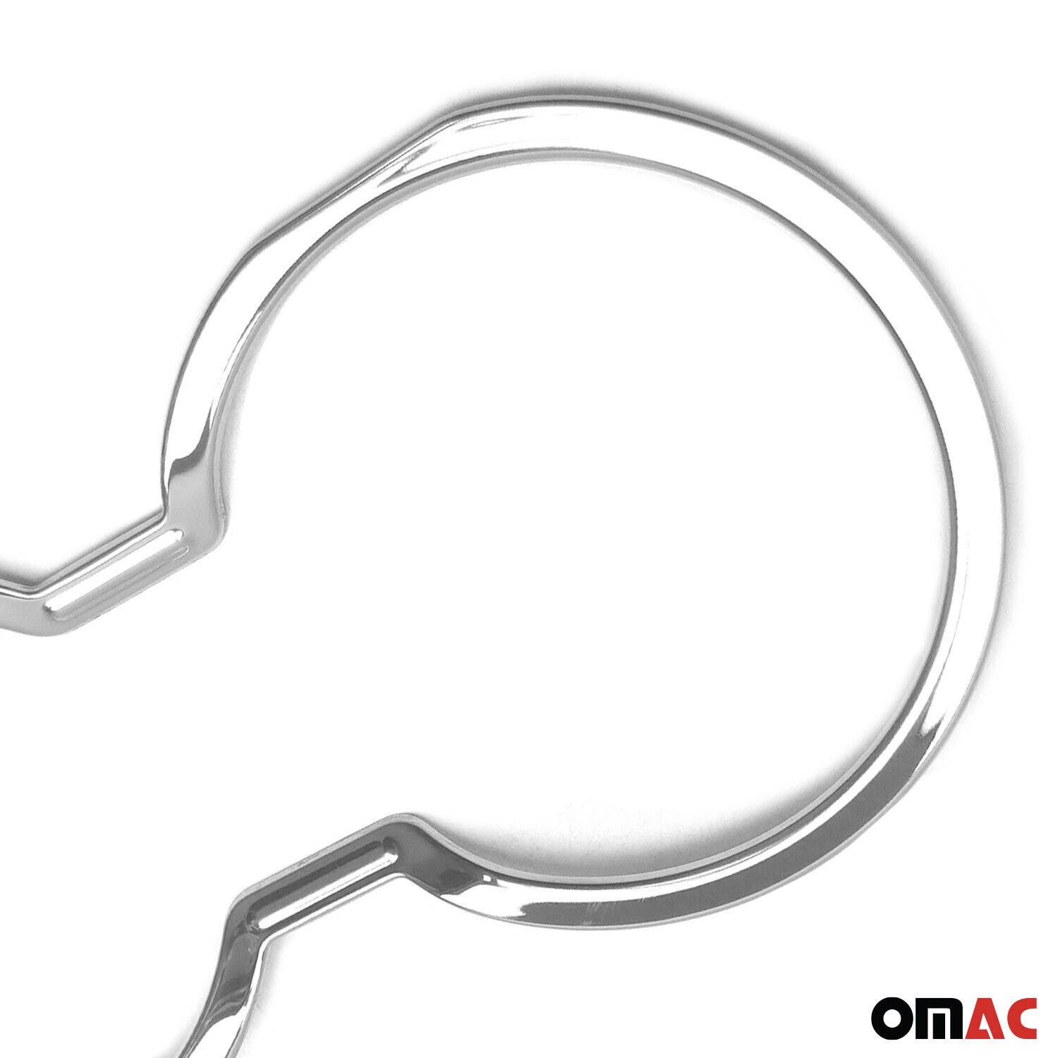 Cadre porte-gobelet pour Kia Sportage 2010-2015 acier inox chromé