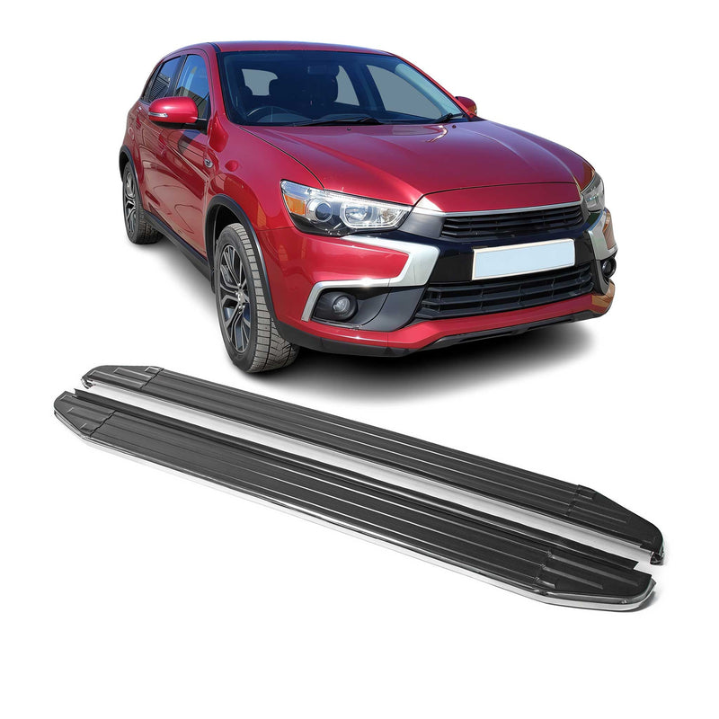 Marchepieds Latéraux pour Mitsubishi Outlander 2012-2023 ABE Alu