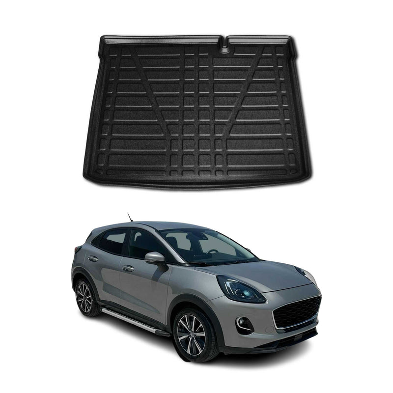 Tapis de Coffre pour Ford Puma 2020-2025 en TPE Noir