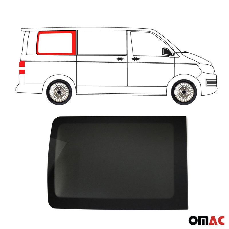 Vitre de Porte pour VW T6 T6.1 Transporter 2015-2024 L1 Arrière Droit Verre fixe