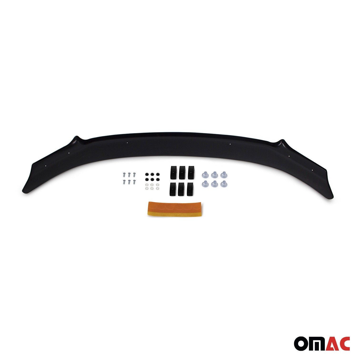 Deflecteurs d'air capot de voiture pour Toyota Land Cruiser Prado 2013-2017 Noir