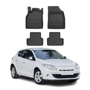 Tapis de Sol pour Renault Megane 2008-2015 TPE Noir