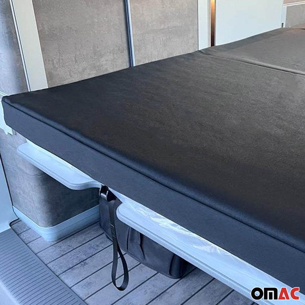 Matelas Pliable Pour Ford Tourneo Custom II 2023+ – 200x133x9 Cm – Pour Nuitée Confortable En Voiture, Camping