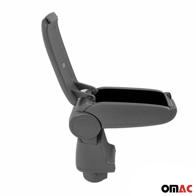 Accoudoir central pour Dacia Duster 2010-2017 Vinyl Abs Gris Simili-cuir