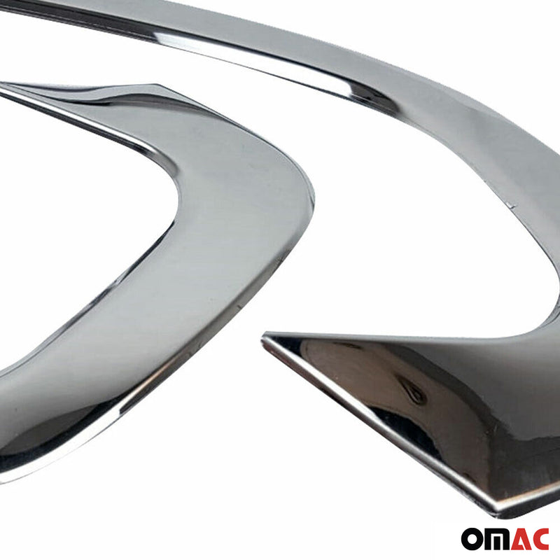 Baguettes de Phare Avant - pour Ford Tourneo Courier 2014-2024 inoxy chromé