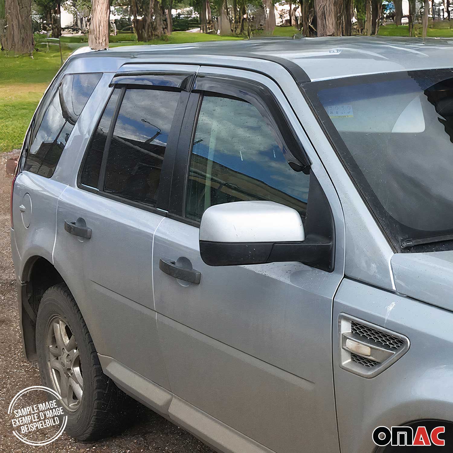 Déflecteurs De Vent Pluie D'air pour Dacia Duster 2010-2016 Acrylique 4 Pcs