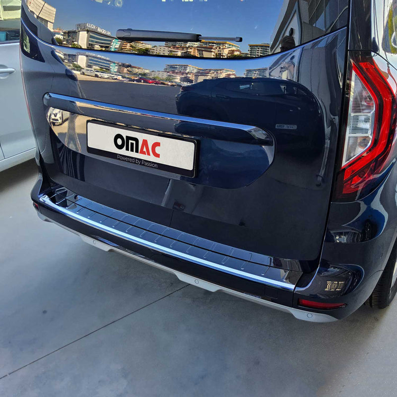 Protection seuil de Pare-chocs pour Mercedes Citan 2021-2025 en Acier Chromé