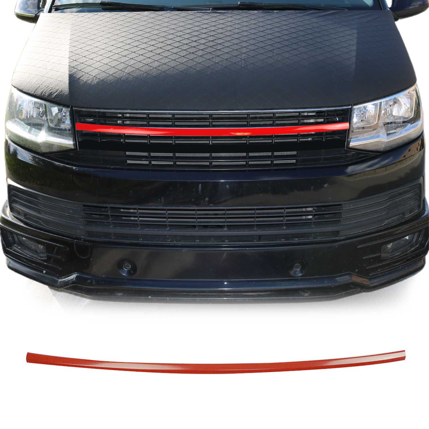 Moulure de Grille de Calandre pour VW T6 Transporter tout 2015-2019 Acier Inox
