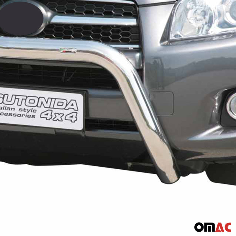 Pare-buffle Avant pour Toyota RAV4 XA30 2009-2010 76 mm en Acier Gris