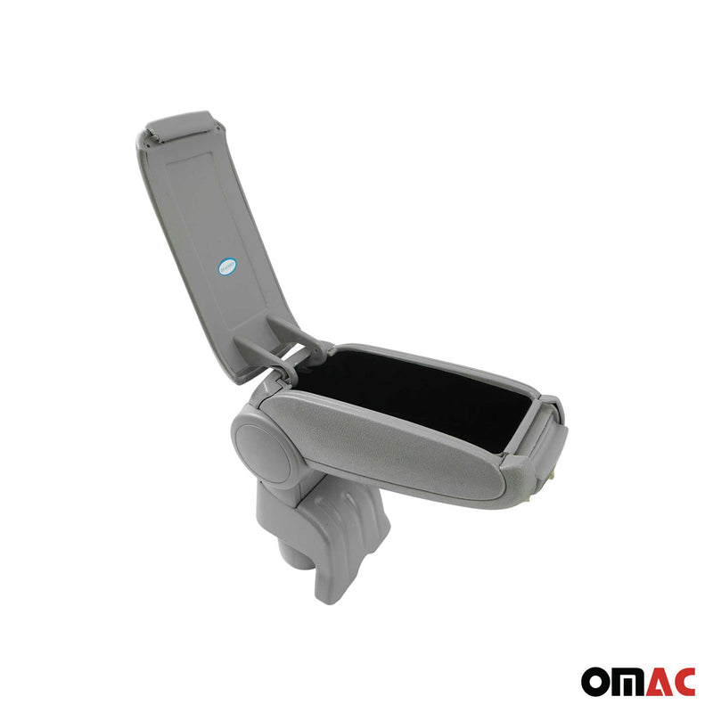 Accoudoir pour VW Polo V HB 2009-2014 Vinyl Abs Gris