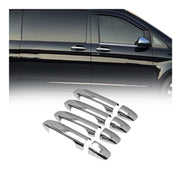 Couverture de poignée de porte pour Mercedes Vito W447 2014-2026 Acier Inox 8Pcs