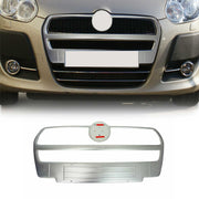 Moulure de Grille de Calandre pour Fiat Doblo 2010-2015 en Acier Chromé 2Pcs