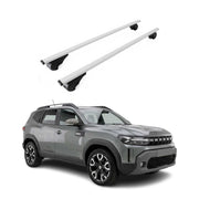 Barres de toit Transversales pour Citroen Jumpy 2016-2026 Acier Gris 2Pcs