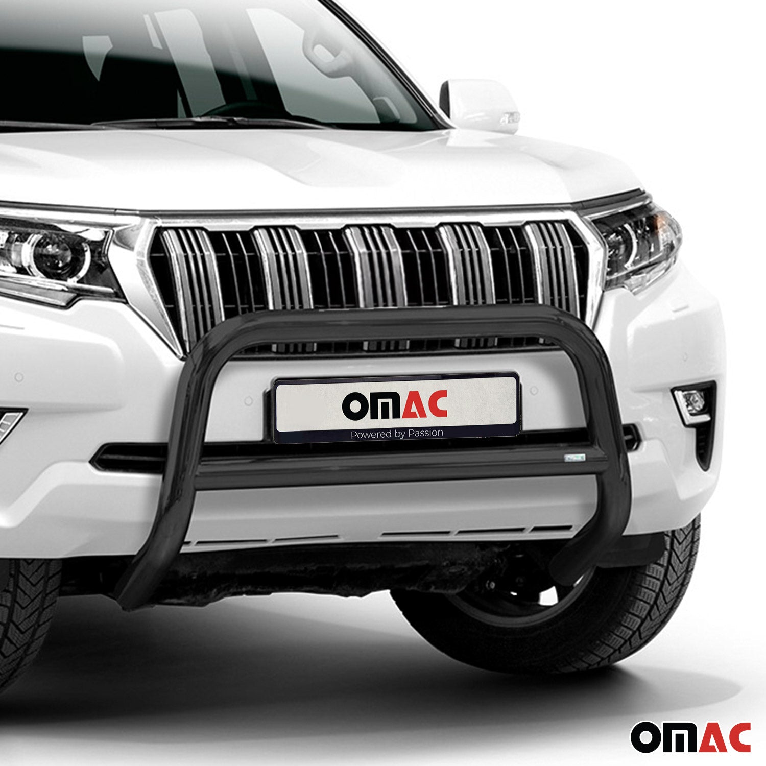 Pare-Buffle Avant Pour Toyota Land Cruiser 150 2019-2023 Noir