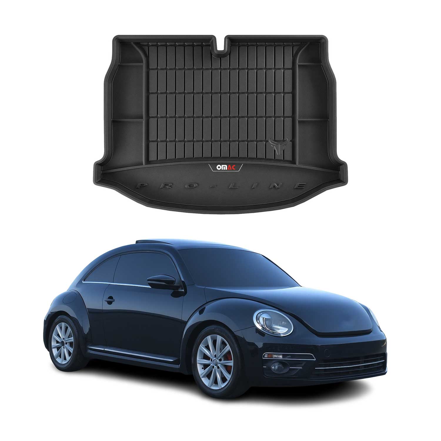 Tapis de Coffre pour VW Beetle 2011-2019 TPE Noir
