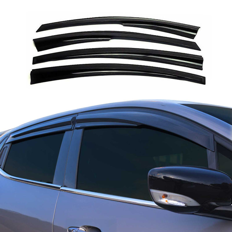 Déflecteurs De Vent Pluie D'air pour Toyota Corolla Berline 2019-2025 Acrylique