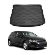 OMAC Tapis de coffre pour Volkswagen Golf 7 2012-2020 sur mesure en caoutchouc
