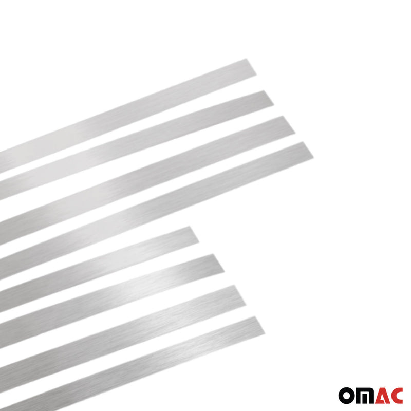 Couverture de Seuil de porte pour Mercedes Classe C W202 1993-2000 inox Brossé
