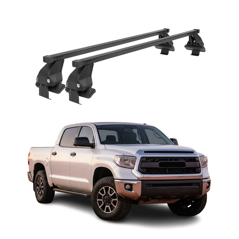 Barres Transversales Menabo pour Toyota Tundra Crew Max 2014-2021 Noir