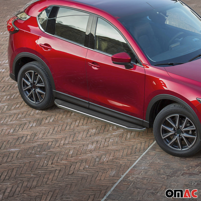 Marchepieds Latéraux pour Mazda CX-5 2017-2023 ABE Alu
