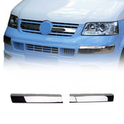 Moulure de Grille de Calandre pour VW Transporter T5 2003-2009 en Acier 2Pcs