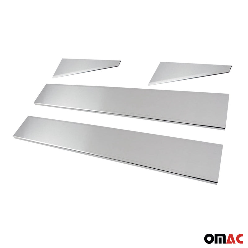 Seuils de porte pour Land Rover Freelander 2006-2014 en acier inox Chromé brossé
