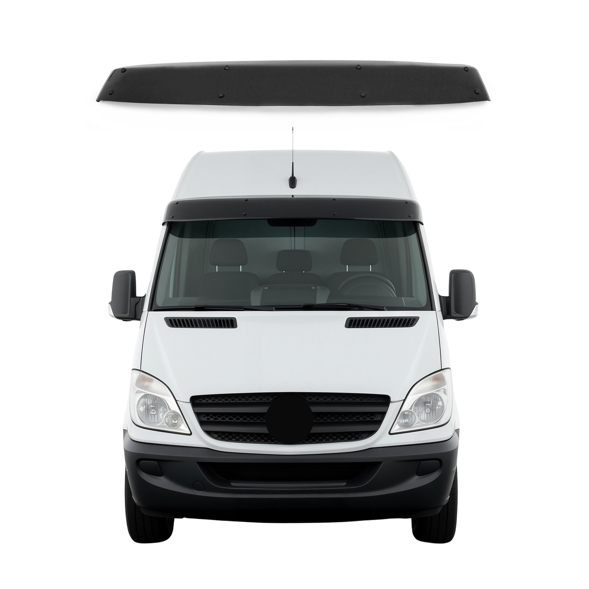 Déflecteur de Soleil pour Mercedes Sprinter W906 W907 2006-2026 en plastique