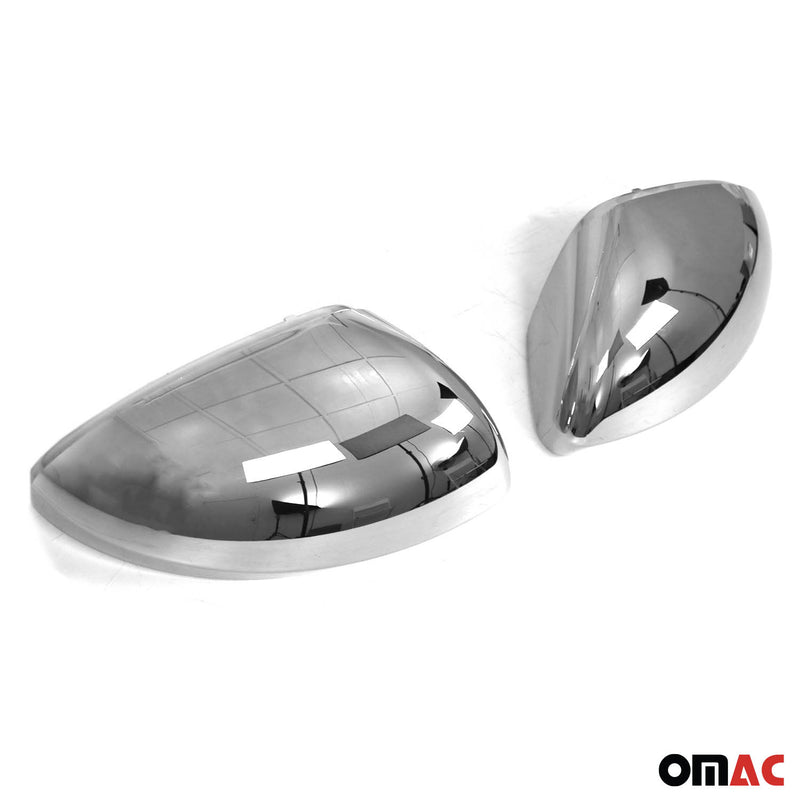 Couverture de miroir pour Renault Megane IV 2015-2023 ABS Chromé 2Pcs