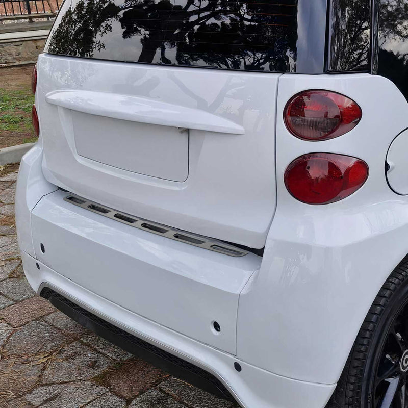 Protection Seuil de Pare-chocs Arriére Pour Smart Citycar 2007-2014 Inox