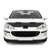 Protège Capot pour Peugeot 407 2004–2011 Masque de voiture vinyle Noir