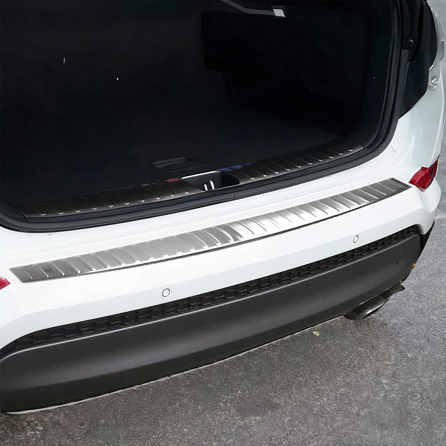 Protection de Pare-Chocs pour Hyundai Tucson III 2016-2018 Pre-FL Inox polie