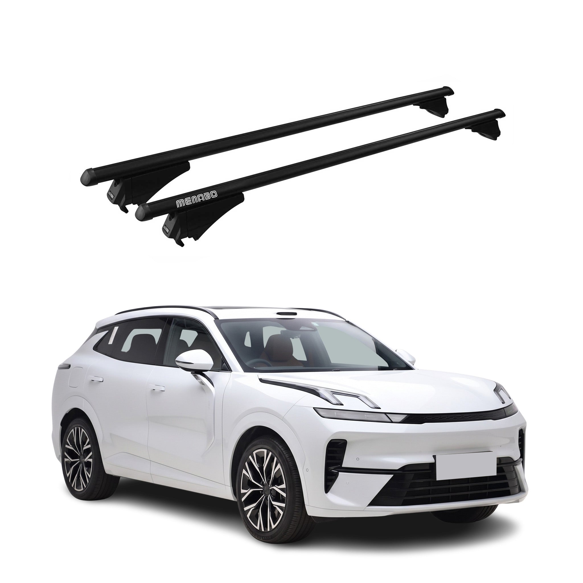 Tiger Barres de toit transversales pour Lynk & Co 08 2025-2026 Noir
