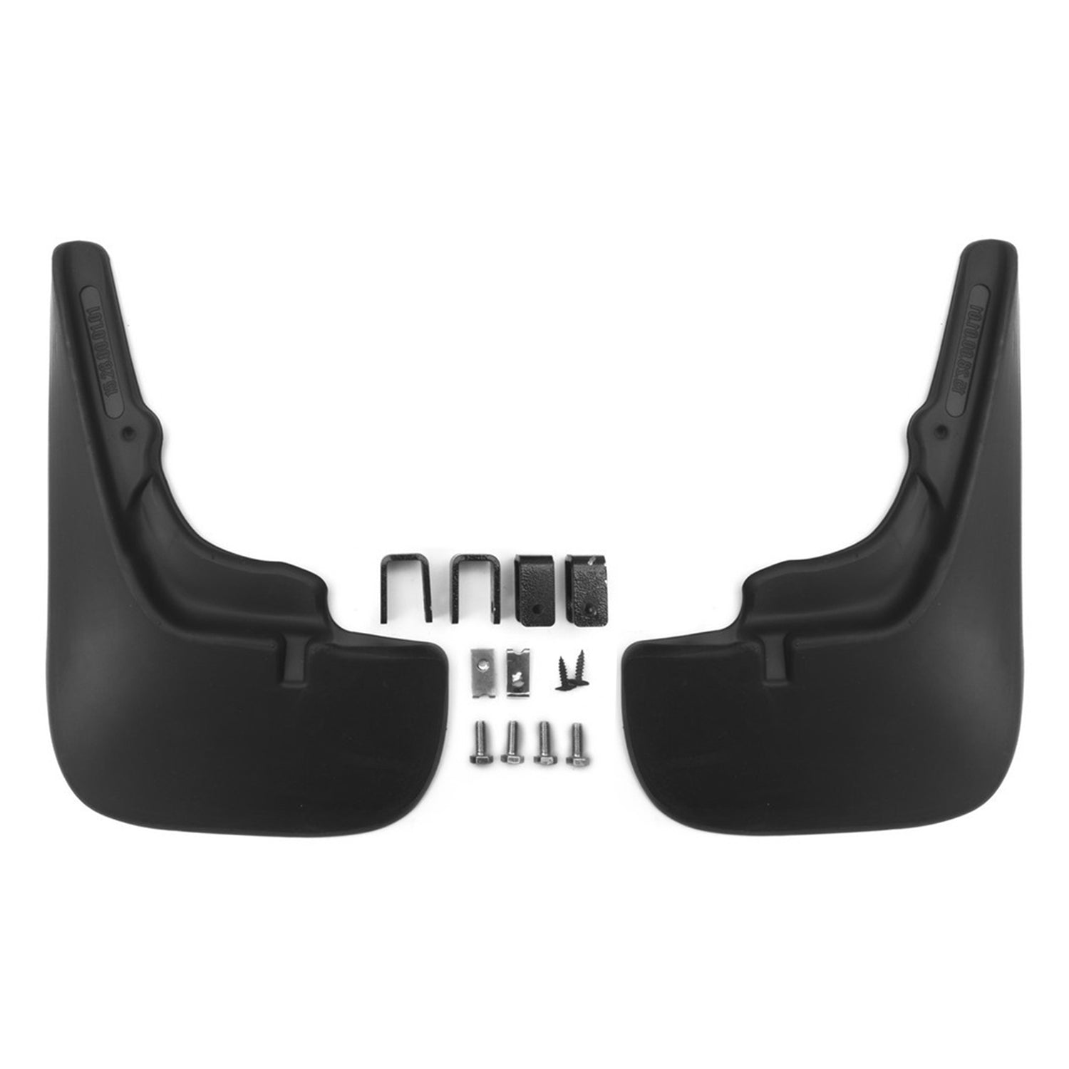 Bavettes Garde Boue pour Fiat Ducato e-Ducato 2014-2025 Avant Plastique Noir 2x