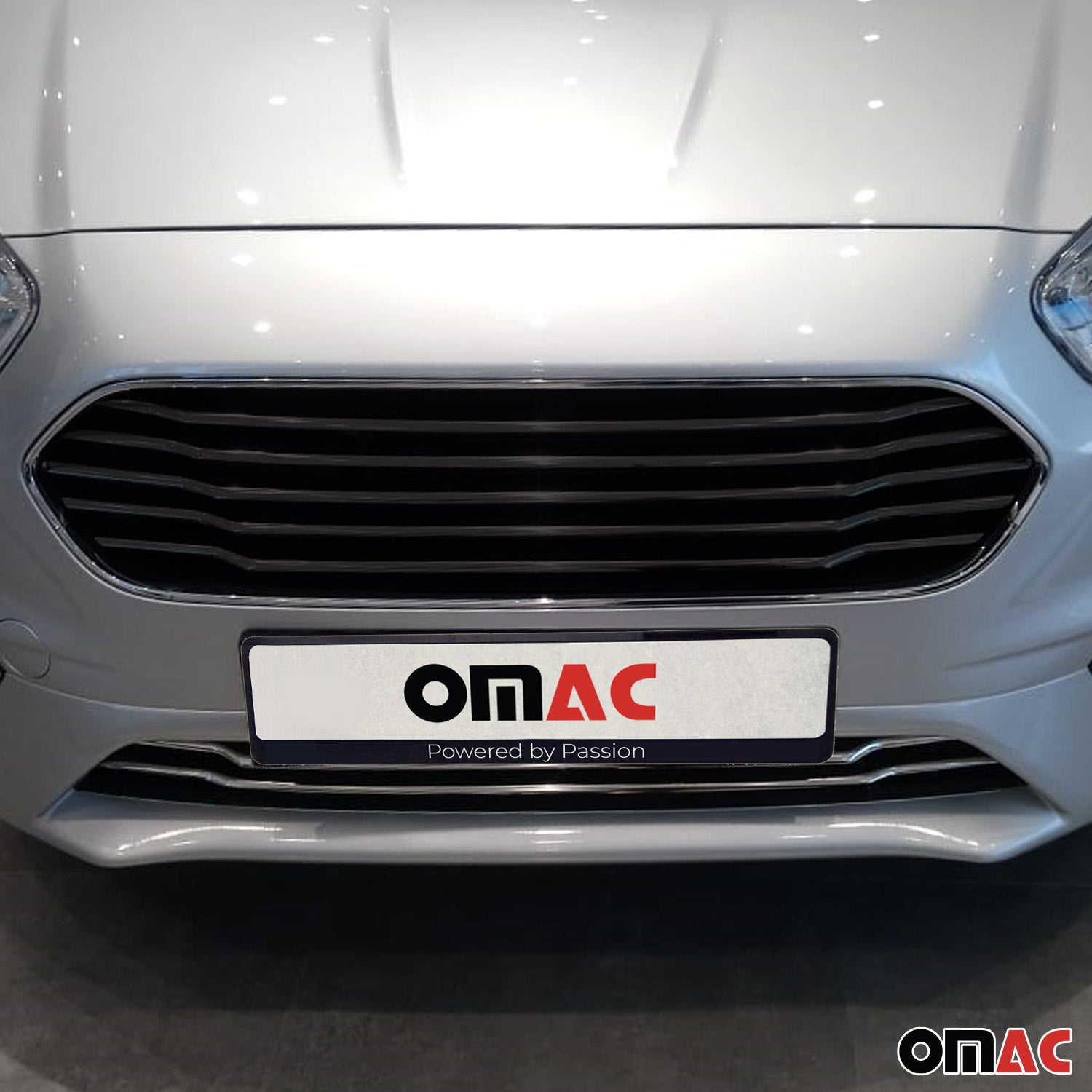 Moulure de Grille de Calandre pour Ford Transit Courier 2017-2022 Chromé 5Pcs