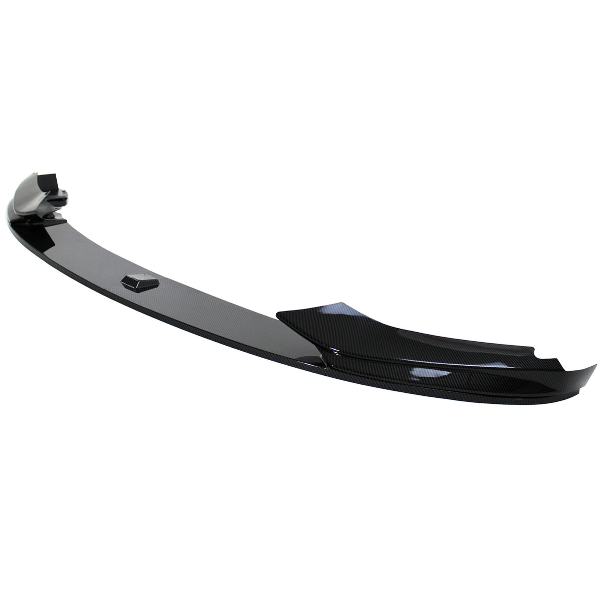 JOM Lèvre de Pare-choc Avant pour BMW Série 4 F32/F33/F36 2013-2021 Carbon Optik Sport Look 2 pièces