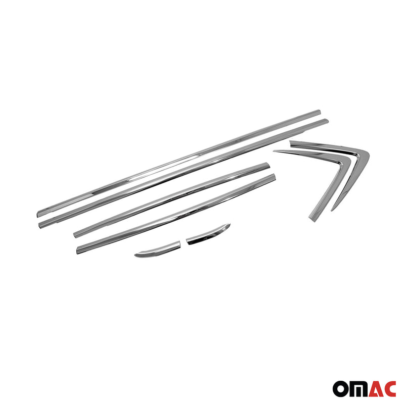 Garniture de Fenêtre pour Opel Mokka SUV 2012-2016 Acier Inox 8Pcs