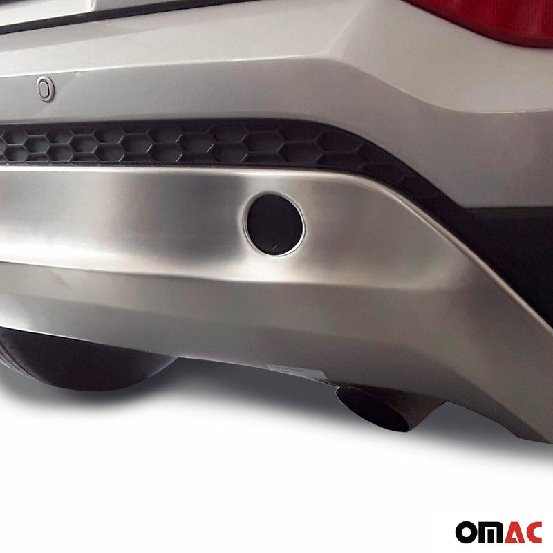 Diffuseur arrière pour  Hyundai Tucson 2015-2018  en acier inox chromés