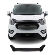 Deflecteurs d'air capot de voiture pour Ford Transit Custom 2018-2024 Noir