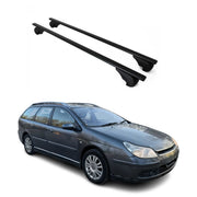 Barres de toit Transversales pour Citroen C5 2001-2008 Break Fer Noir