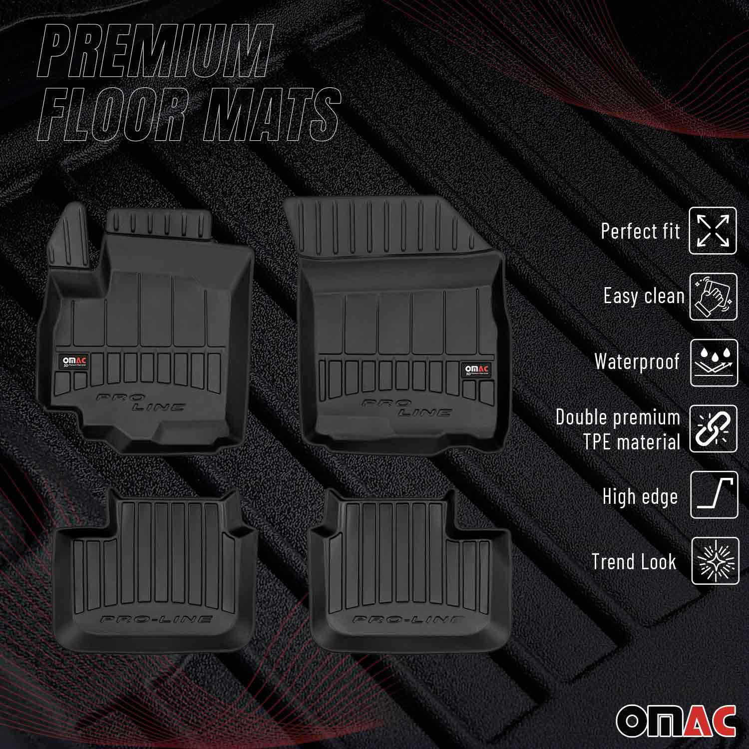 Tapis de Sol pour Subaru Impreza 2016-2022 TPE Noir