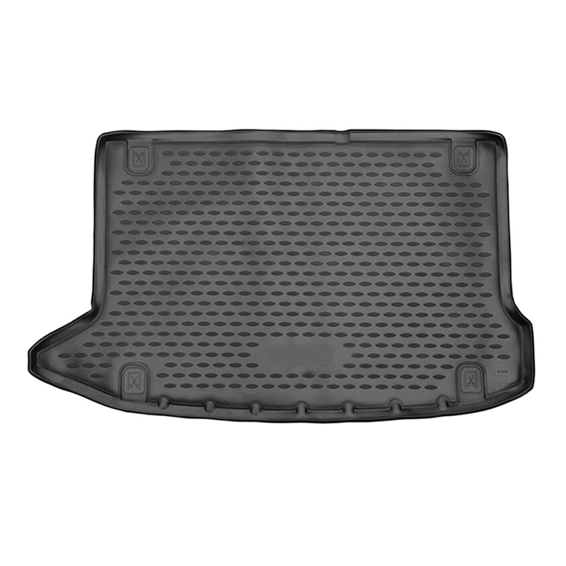 OMAC Tapis De Coffre pour Hyundai Kona 2017-2024 en caoutchouc Noir