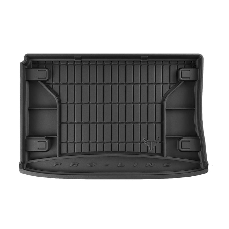 Tapis de Coffre pour Fiat 500L 2012-2022 Noir TPE