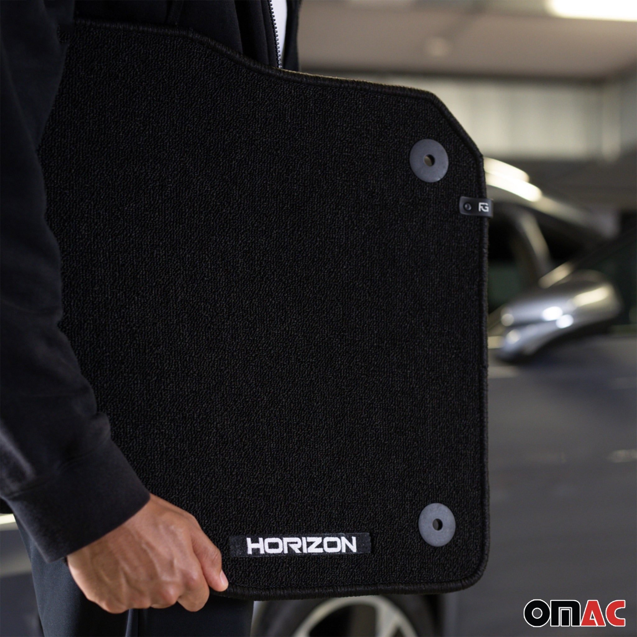 Tapis de Sol de Voiture pour Audi A5 Sportback F5 2016-2024 Velours Noir 4Pcs