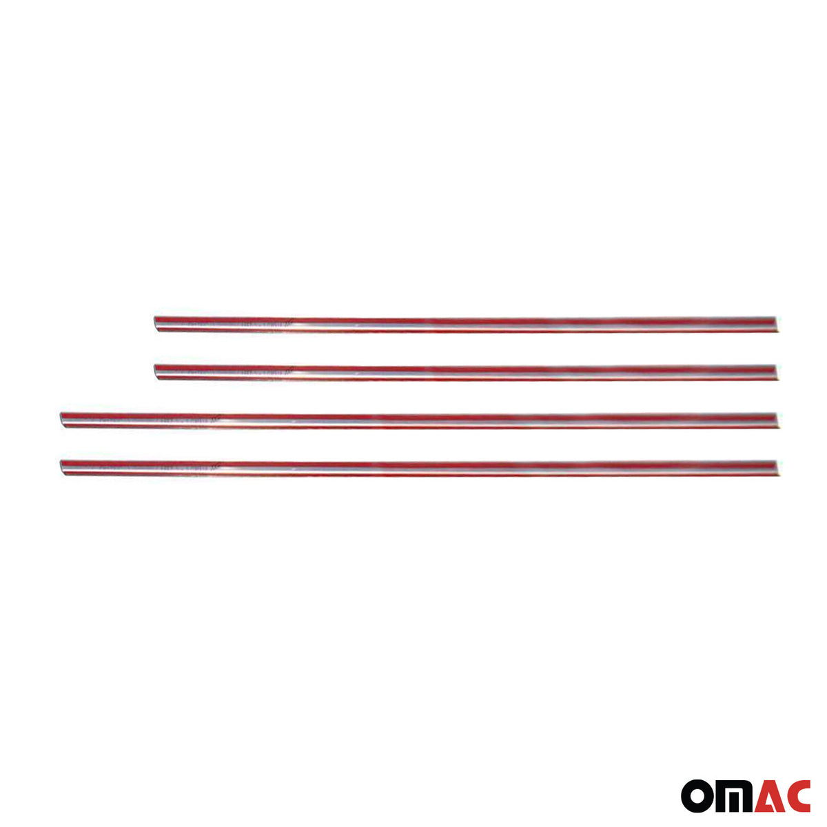 Baguettes de porte pour VW Passat B5.5 2000-2005 Berline inox 4x